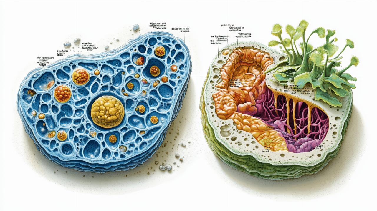 Distinctive Features of Animal and Plant Cells